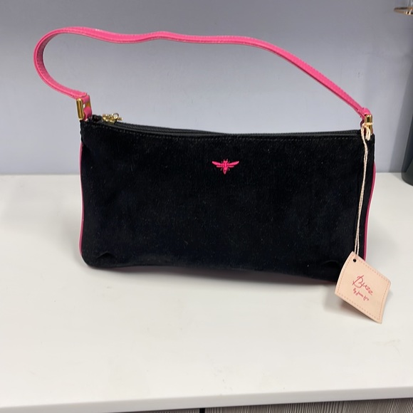 BUZZ BY JANE FOX Woman’s purse black new. Excellent condition. - Picture 1 of 8